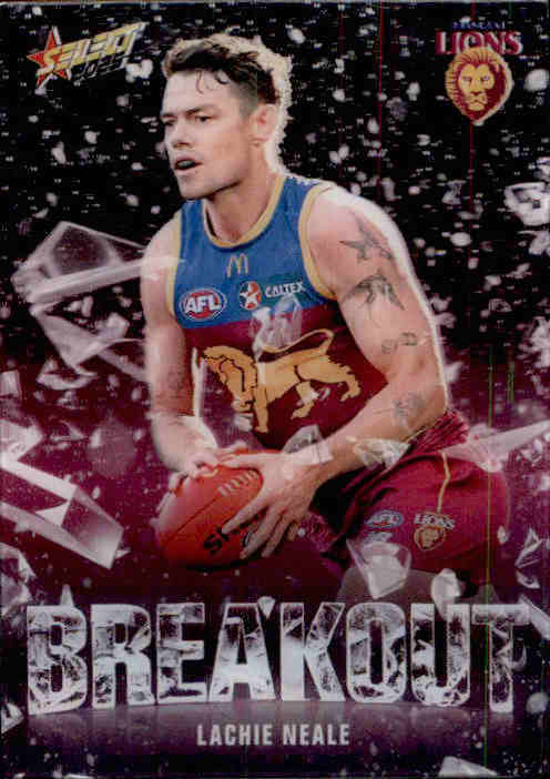 Lachie Neale, B10, Breakout, 2025 Select AFL Footy Stars