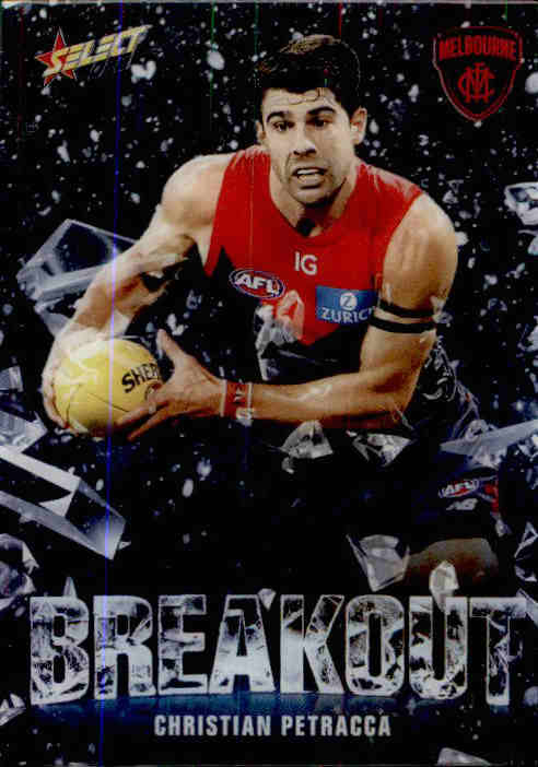 Christian Petracca, B51, Breakout, 2025 Select AFL Footy Stars