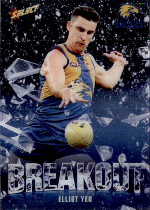 Elliot Yeo, B85, Breakout, 2025 Select AFL Footy Stars
