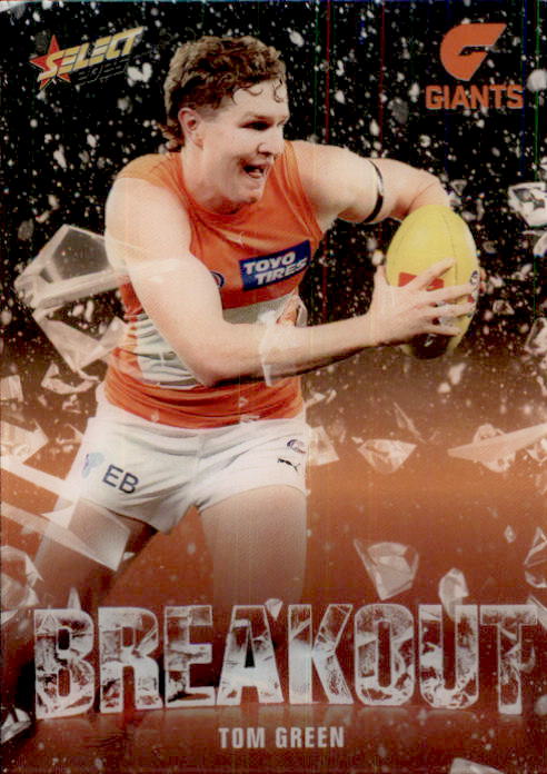 Tom Green, B38, Breakout, 2025 Select AFL Footy Stars