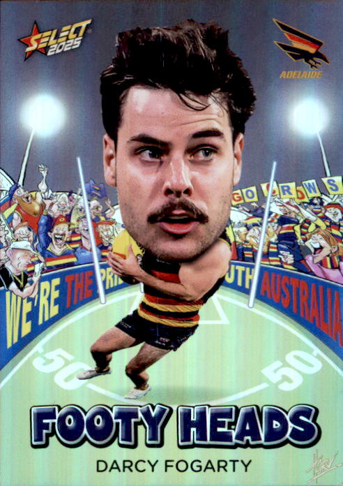 Darcy Fogarty, FH2, Footy Heads, 2025 Select AFL Footy Stars