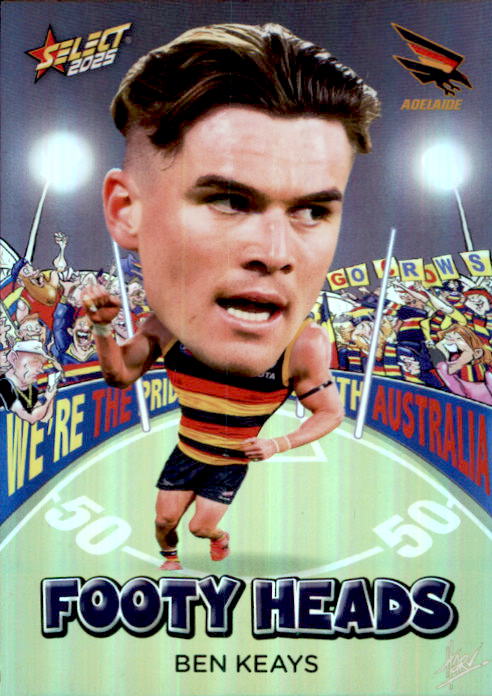 Ben Keays, FH3, Footy Heads, 2025 Select AFL Footy Stars