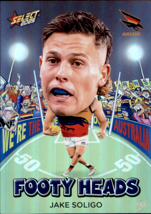 Jake Soligo, FH6, Footy Heads, 2025 Select AFL Footy Stars