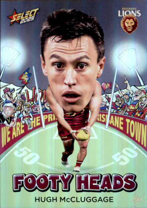 Hugh McCluggage, FH11, Footy Heads, 2025 Select AFL Footy Stars