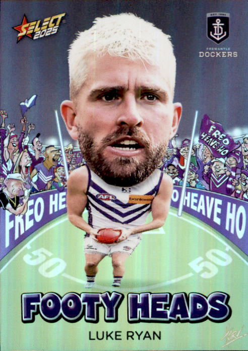 Luke Ryan, FH34, Footy Heads, 2025 Select AFL Footy Stars