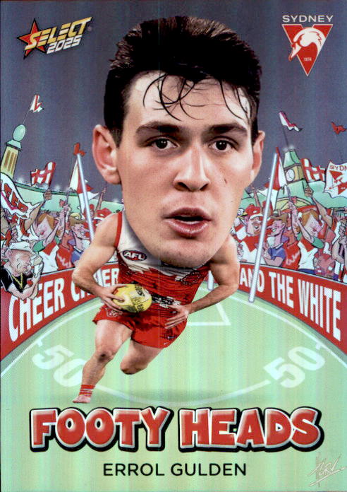 Errol Gulden, FH92, Footy Heads, 2025 Select AFL Footy Stars