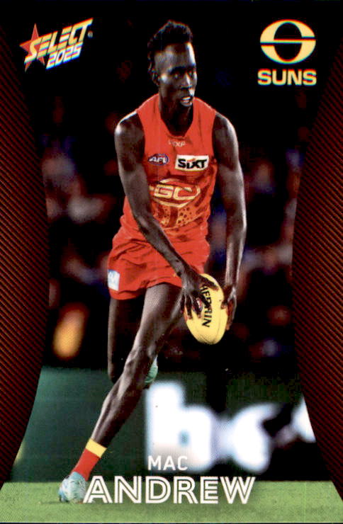 2025 Select Footy Stars AFL Common Cards - Cards 1 to 100 - Pick Your Card