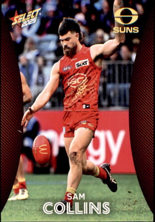 2025 Select Footy Stars AFL Common Cards - Cards 1 to 100 - Pick Your Card
