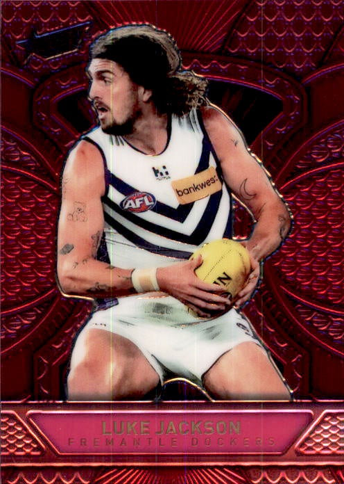 Luke Jackson, LDP29, Luminous Dragon Scales Pink, 2025 Select AFL Footy Stars