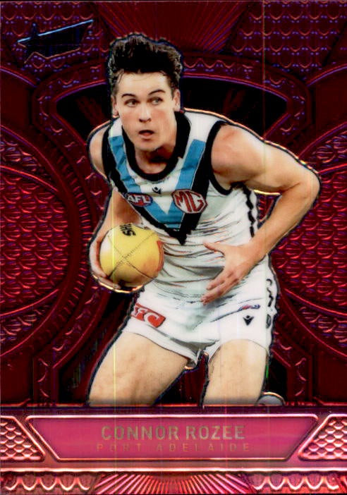 Connor Rozee, LDP64, Luminous Dragon Scales Pink, 2025 Select AFL Footy Stars