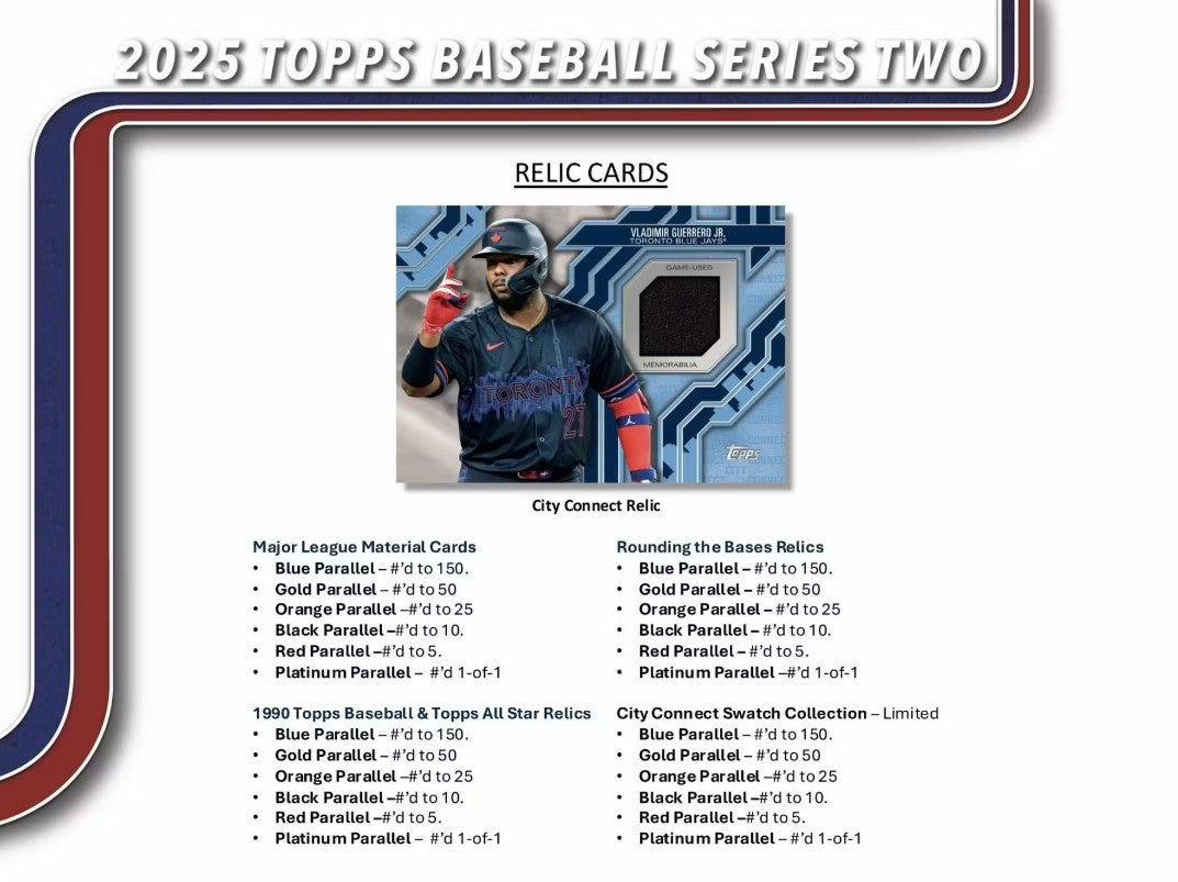 2025 Topps Series 2 Baseball 7-Pack Blaster Box