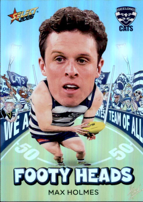 Max Holmes, FH41, Footy Heads, 2026 Select AFL Footy Stars