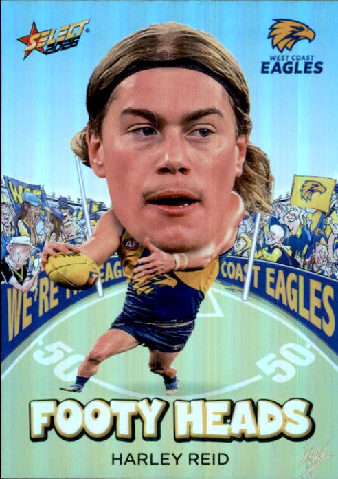 Harley Reid, FH101, Footy Heads, 2026 Select AFL Footy Stars