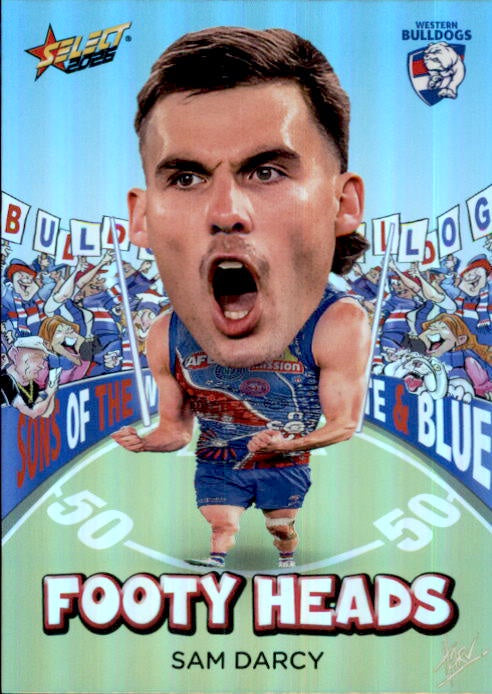 Sam Darcy, FH104, Footy Heads, 2026 Select AFL Footy Stars