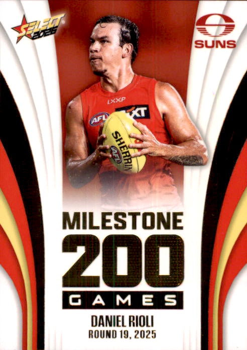 Daniel Rioli, MG53, Milestone, 2026 Select AFL Footy Stars