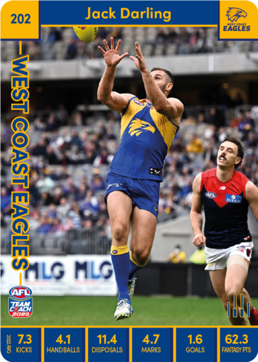 2023 Teamcoach AFL Common Cards - Cards 201 to 225 - Pick Your Card