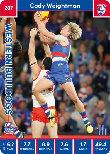 2023 Teamcoach AFL Common Cards - Cards 201 to 225 - Pick Your Card