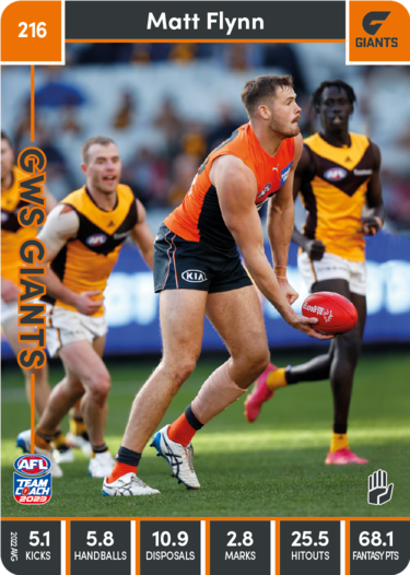 2023 Teamcoach AFL Common Cards - Cards 201 to 225 - Pick Your Card