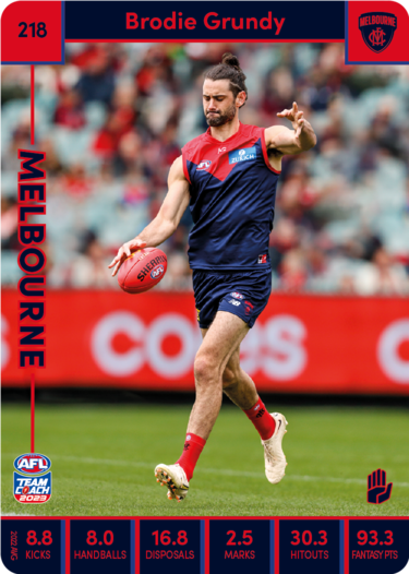 2023 Teamcoach AFL Common Cards - Cards 201 to 225 - Pick Your Card