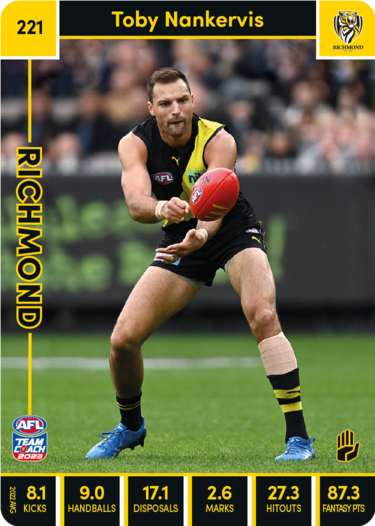 2023 Teamcoach AFL Common Cards - Cards 201 to 225 - Pick Your Card