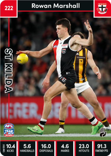 2023 Teamcoach AFL Common Cards - Cards 201 to 225 - Pick Your Card