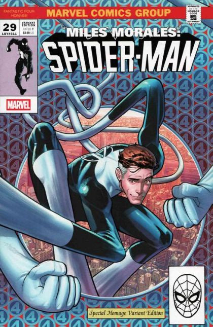 Miles Morales: Spider-Man, Vol. 2, #29 Garrón Fantastic Four Homage Variant Comic