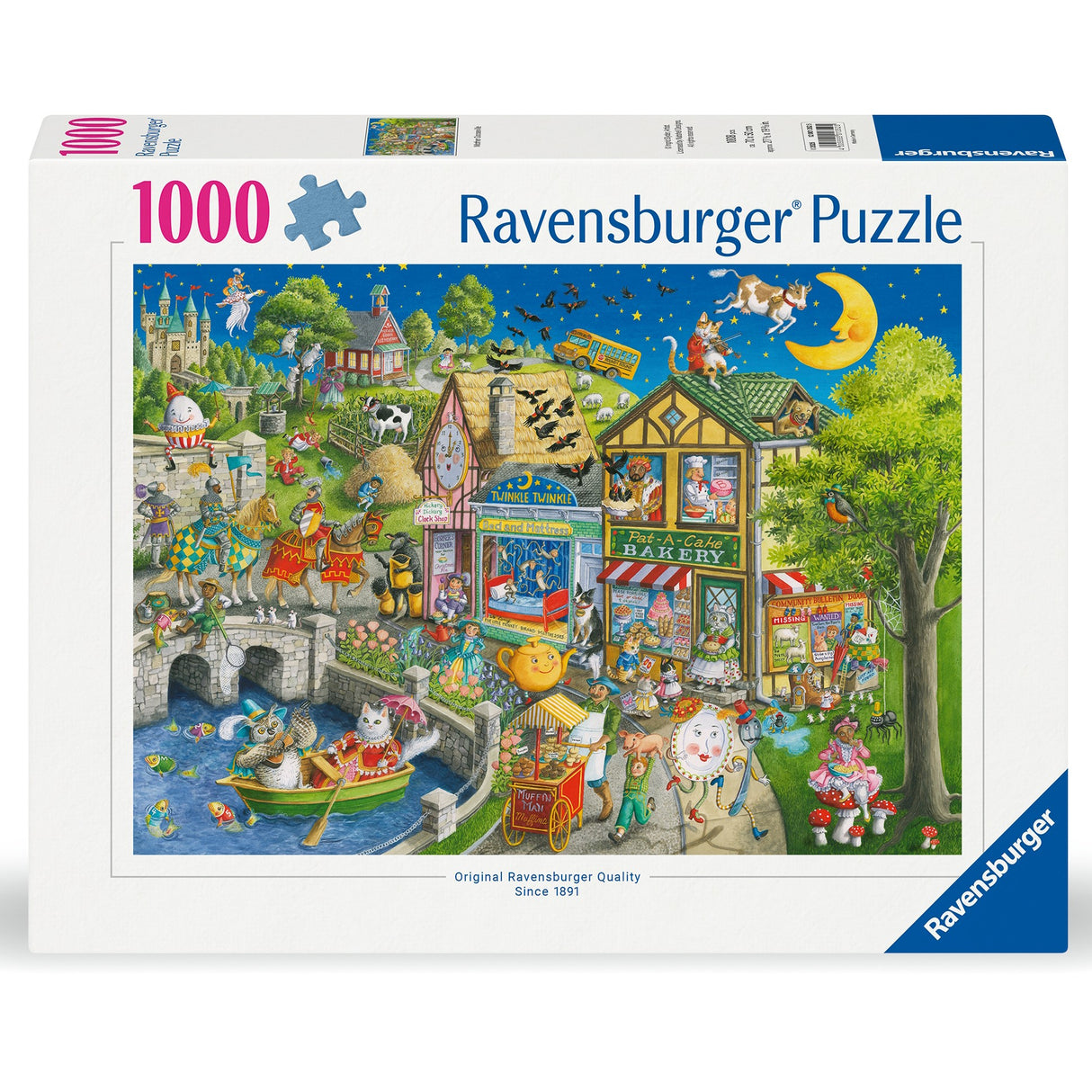 Ravensburger - Mother Gooseville - 1000 Piece Jigsaw Puzzle