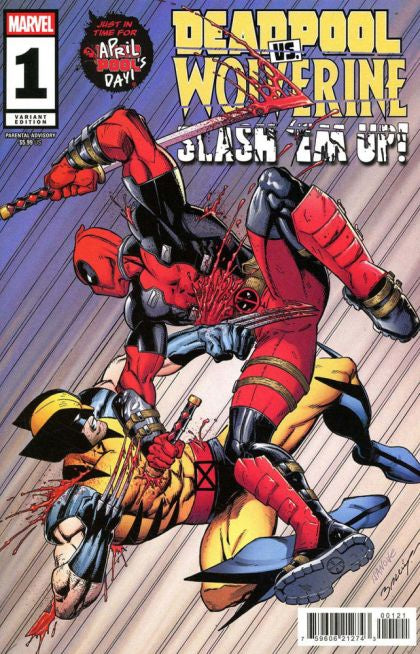 Deadpool Vs. Wolverine Slash Em Up! #1 Mark Bagley Variant Comic