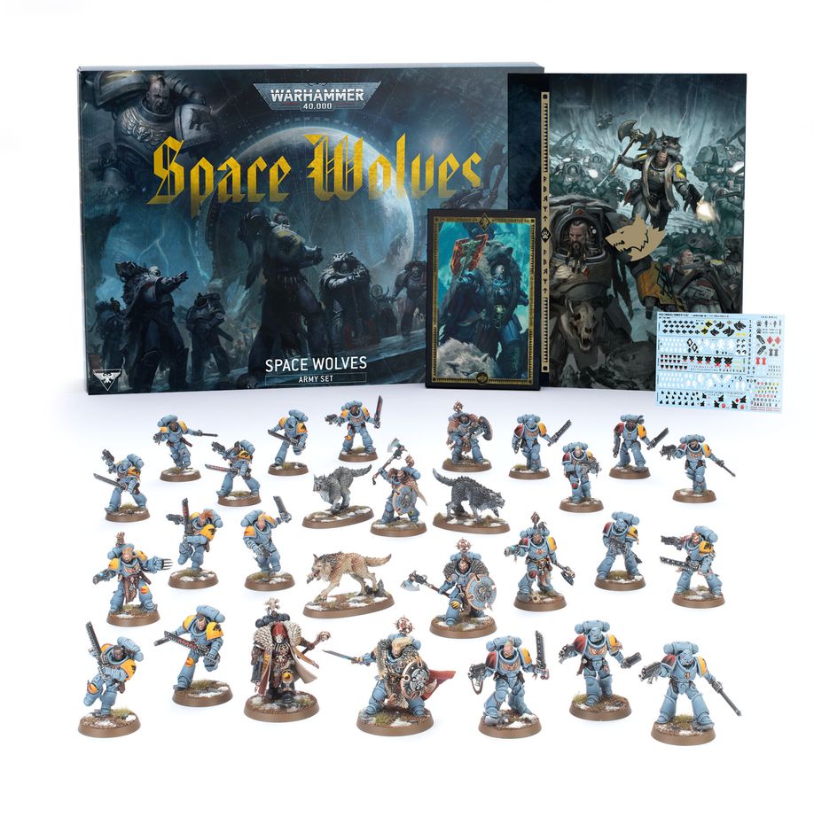 Warhammer 40,000 - 53-33, Space Wolves Army Set