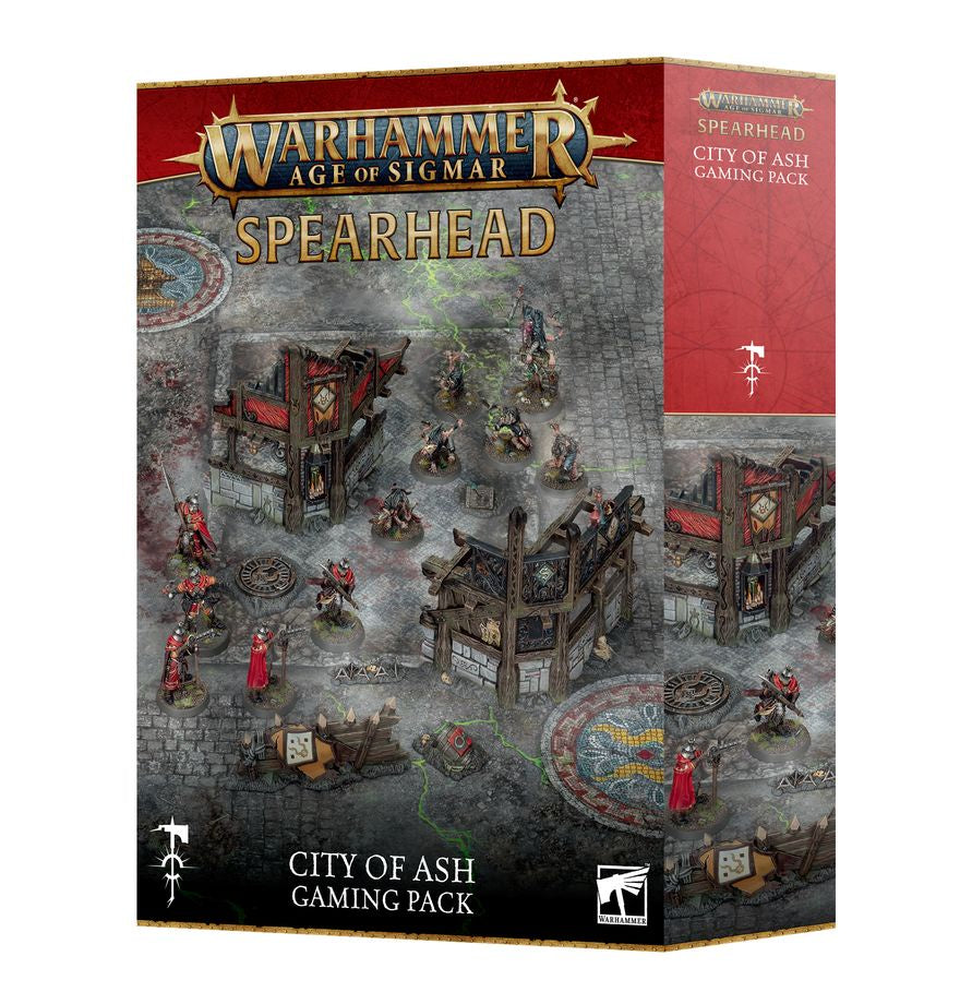 Warhammer Age of Sigmar 80-58, Spearhead: City of Ash Gaming Pack