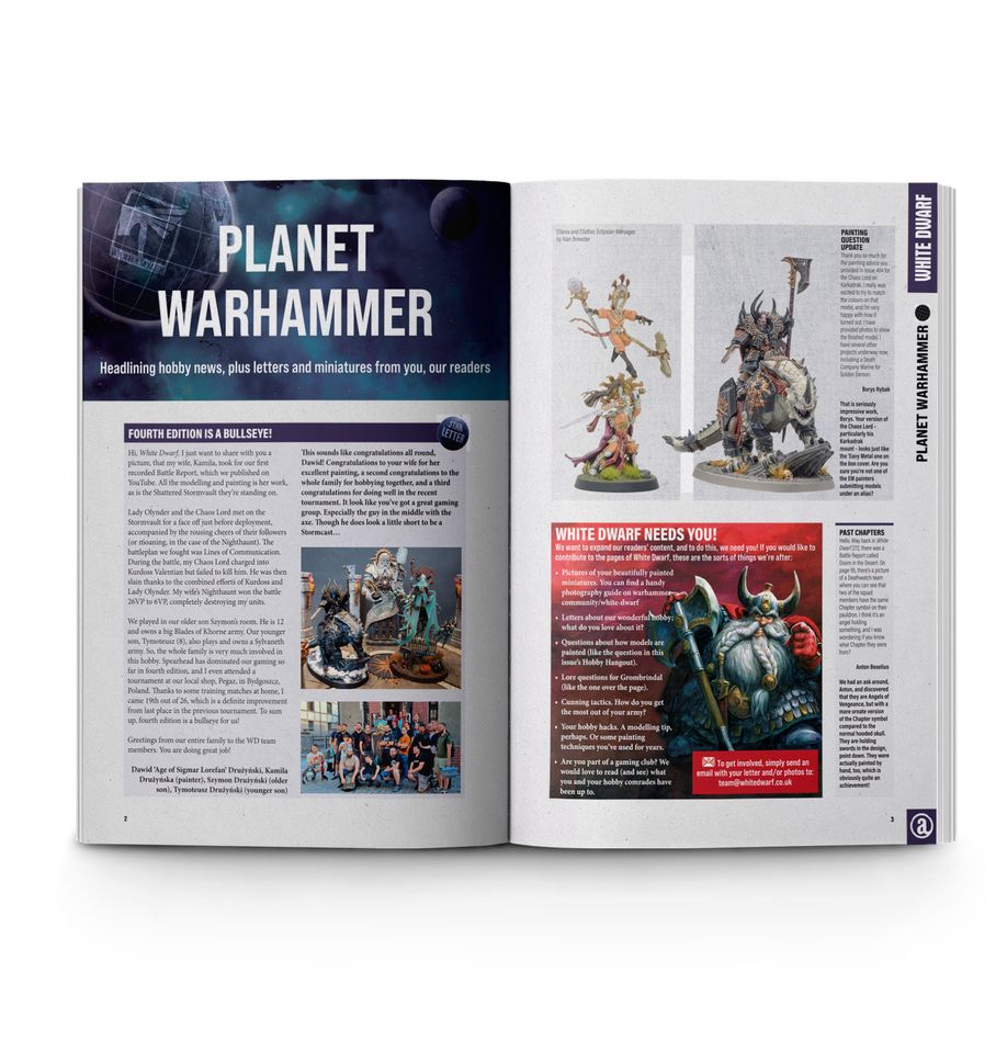 Warhammer White Dwarf Magazine, Issue 508