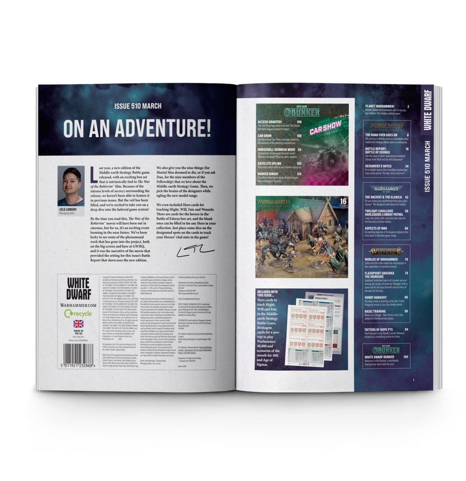 Warhammer White Dwarf Magazine, Issue 510