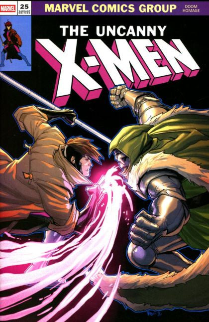 Uncanny X-Men, Vol. 6, #25 Pete Woods Doom Homage Variant Comic