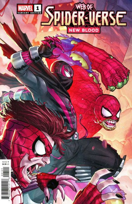 Web of Spider-Verse: New Blood #1 Ario Anindito Connecting Variant Comic