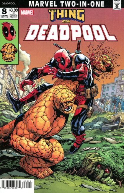 Deadpool, Vol. 9, #8 Cory Smith Marvel Two-in-One Variant Comic