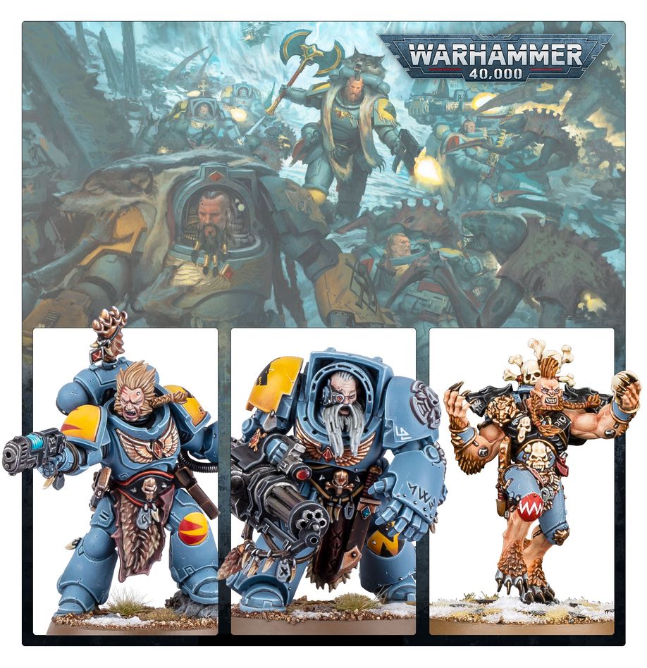 Warhammer 40,000 - 73-532, Combat Patrol, Space Wolves