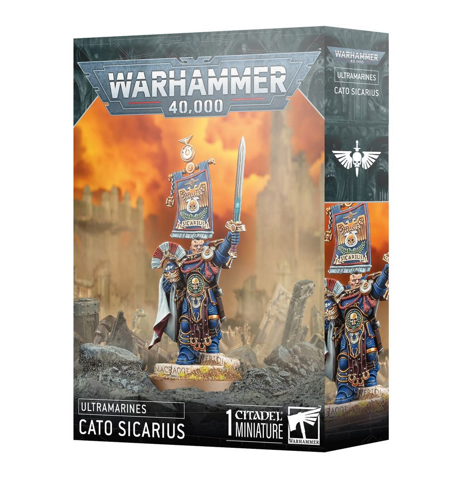 Warhammer 40,000 - 55-73, Ultramarines, Cato Sicarius