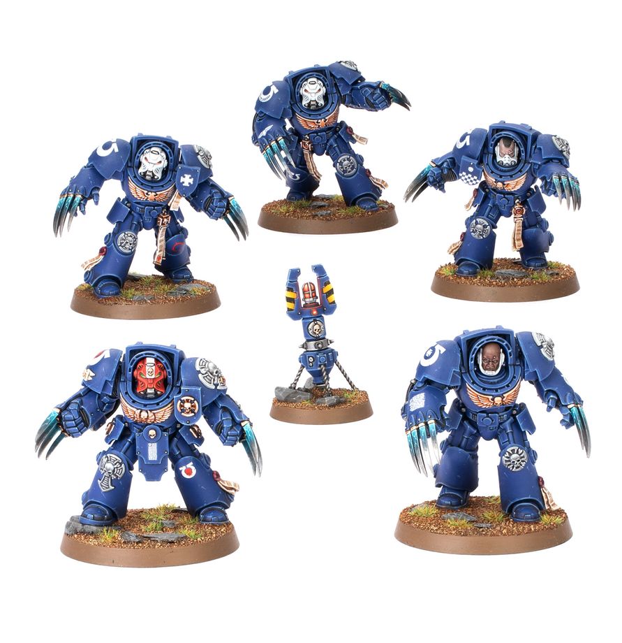 Warhammer 40,000 - 48-34, Space Marines, Terminator Assault Squad
