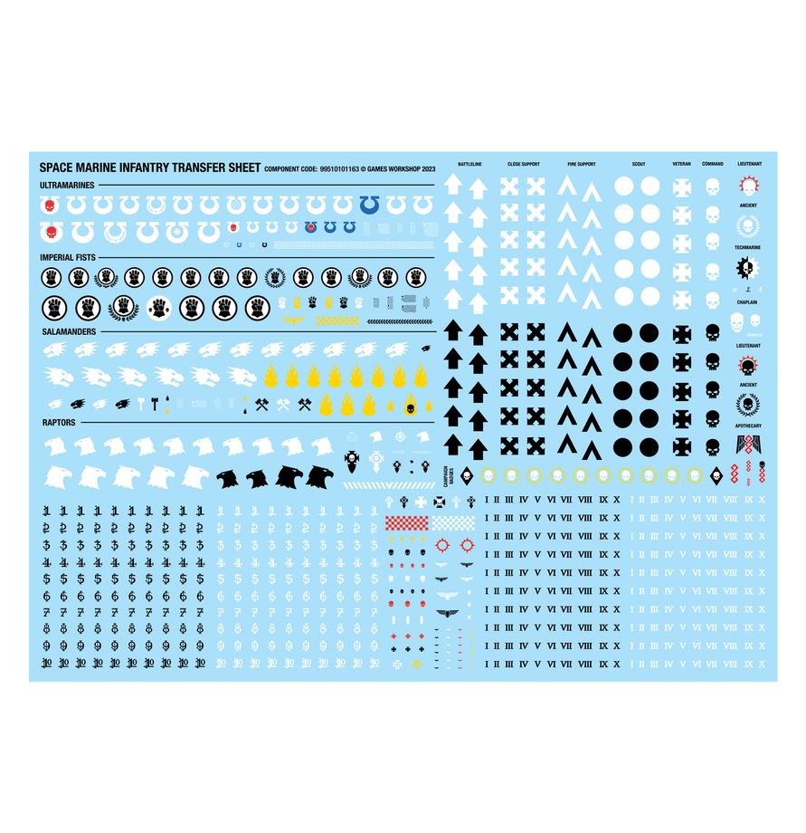 Warhammer 40,000 - 48-34, Space Marines, Terminator Assault Squad