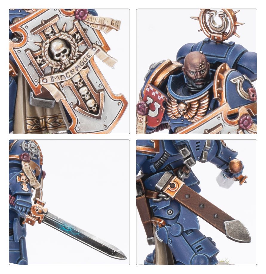 Warhammer 40,000 - 55-76, Space Marines, Captain Titus and The Wardens of Ultramar