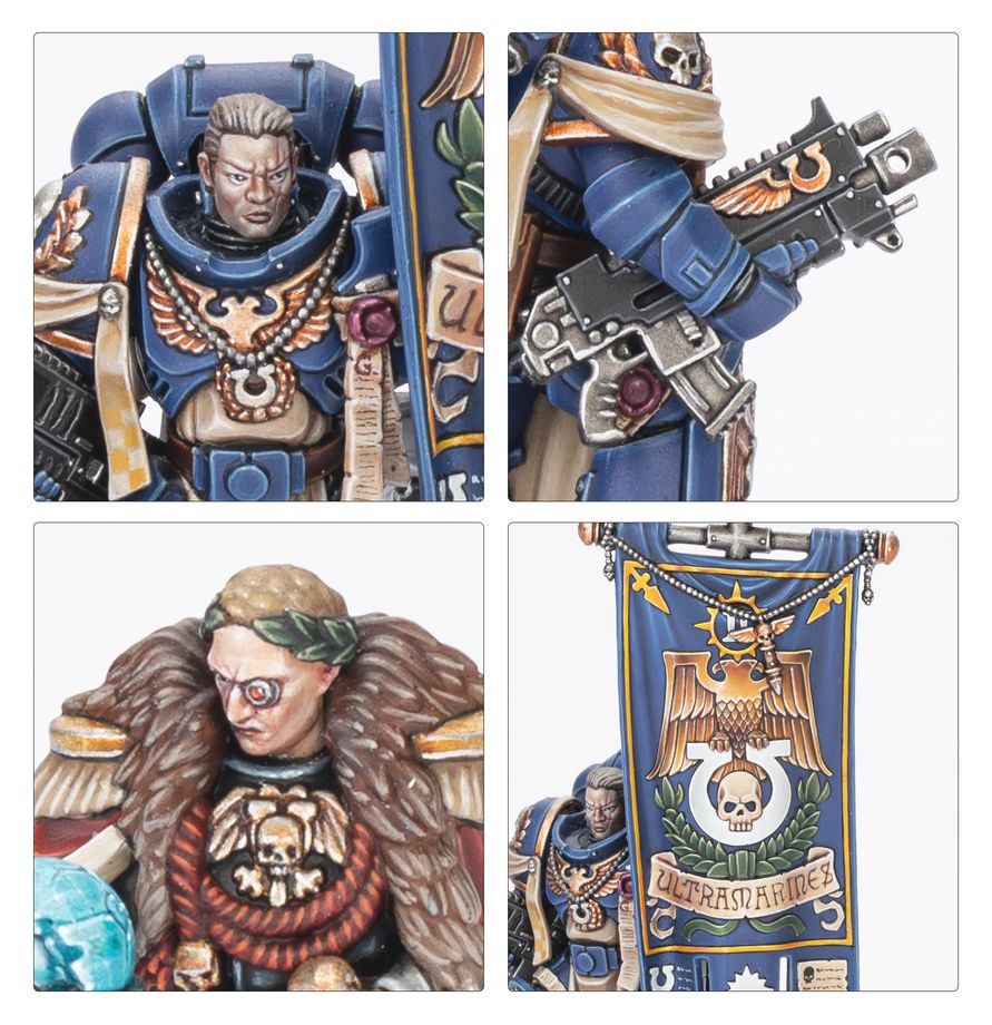 Warhammer 40,000 - 55-76, Space Marines, Captain Titus and The Wardens of Ultramar