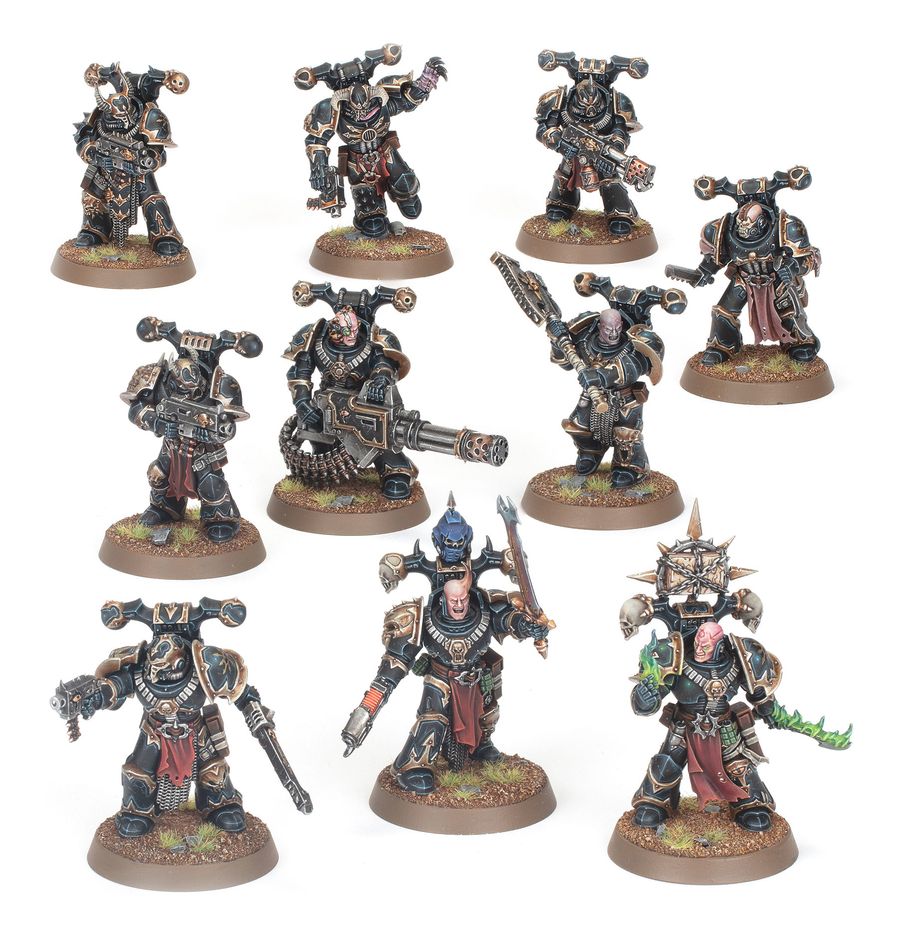 Warhammer 40,000 - 43-105, Chaos Space Marines, Legionaries