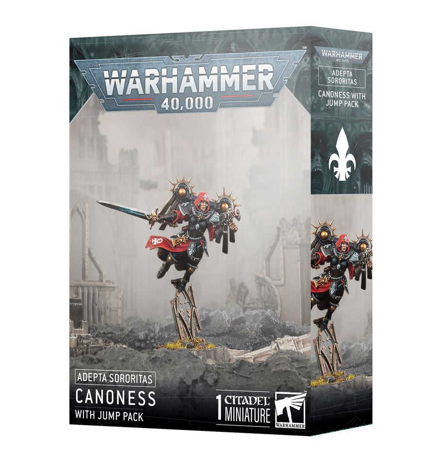 Warhammer 40,000 - 52-61, Adepta Sororitas, Canoness with Jump Pack