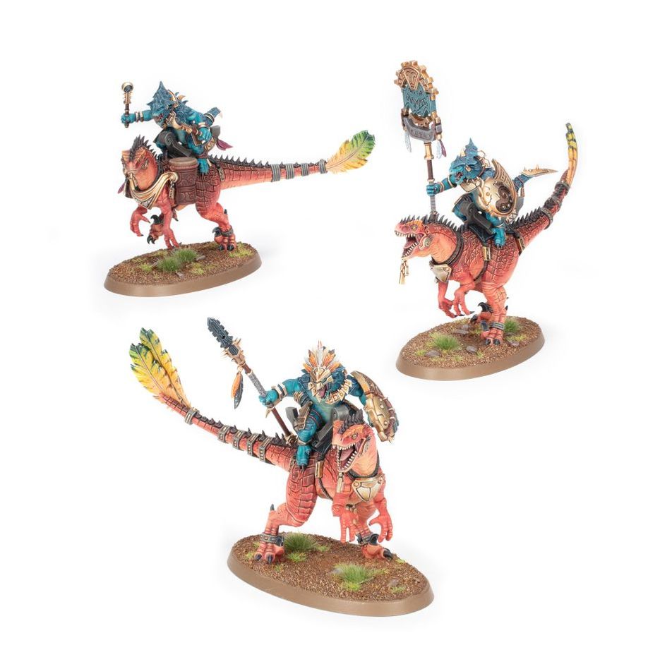 Warhammer Age of Sigmar 88-18, Seraphon, Aggradon Lancers