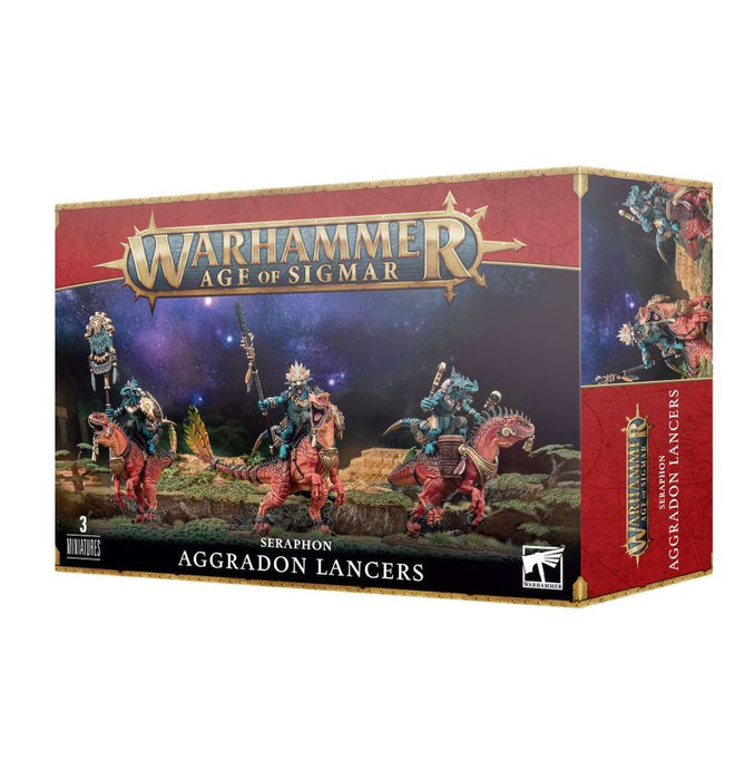 Warhammer Age of Sigmar 88-18, Seraphon, Aggradon Lancers