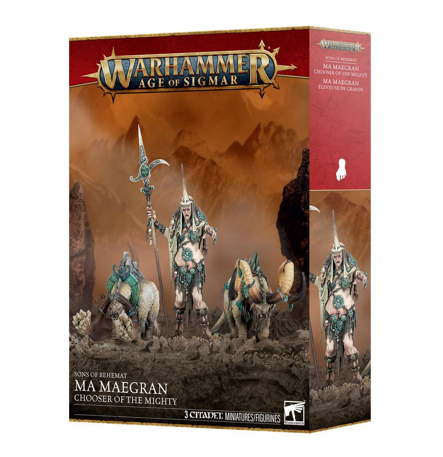 Warhammer Age of Sigmar 93-15, Sons of Behemat, Ma Maegran – Chooser of the Mighty