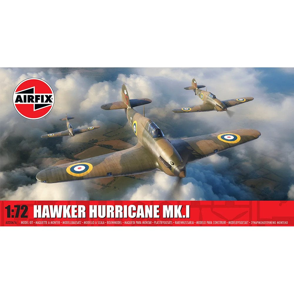 AIRFIX A02067A 1/72 HAWKER HURRICANE MK.I, 1:72 Scale Model Kit