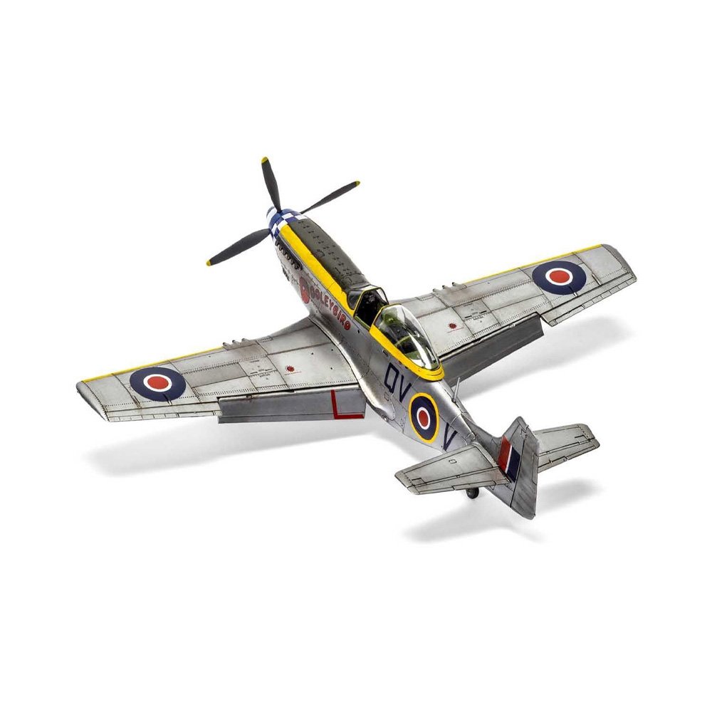 AIRFIX NORTH AMERICAN MUSTANG MK.IV/P-51K MUSTANG WITH AUS.DECALS, 1:48 Scale Model Kit