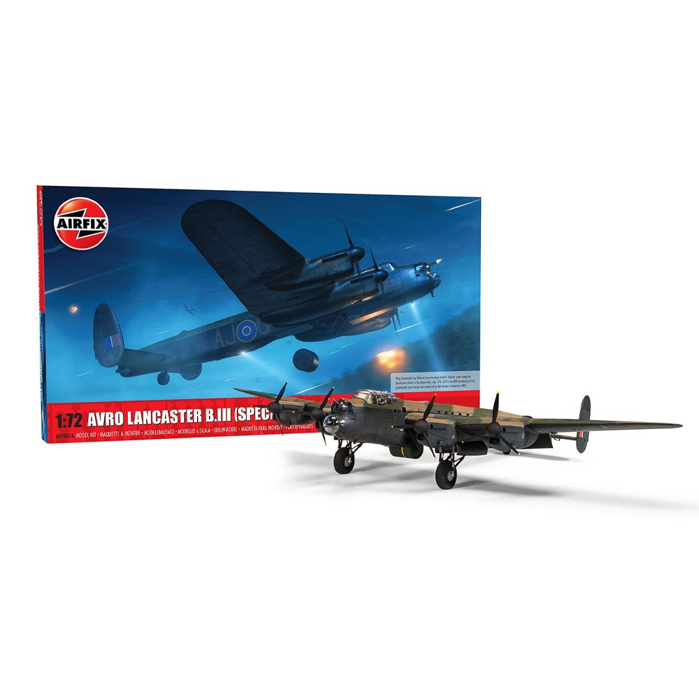 AIRFIX AVRO LANCASTER B.III (SPECIAL) 'THE DAMBUSTERS', 1:72 Scale Model Kit