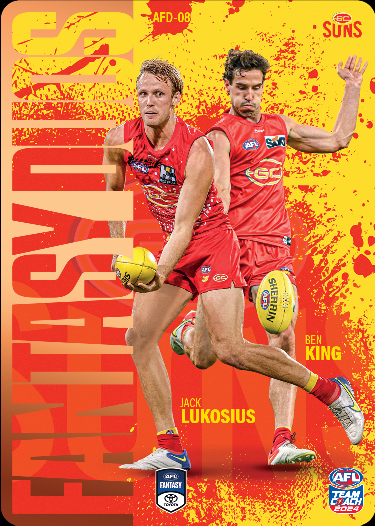 Jack Lukosius, Ben King, AFD-08, Fantasy Duos, 2024 Teamcoach AFL